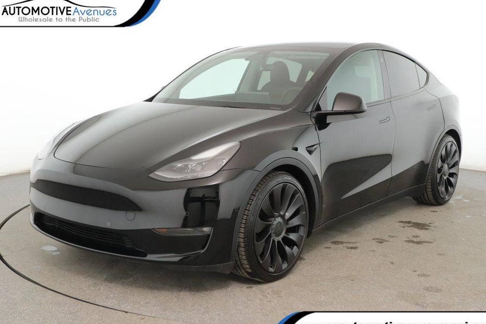 TESLA MODEL Y 2021 5YJYGDEF9MF189418 image